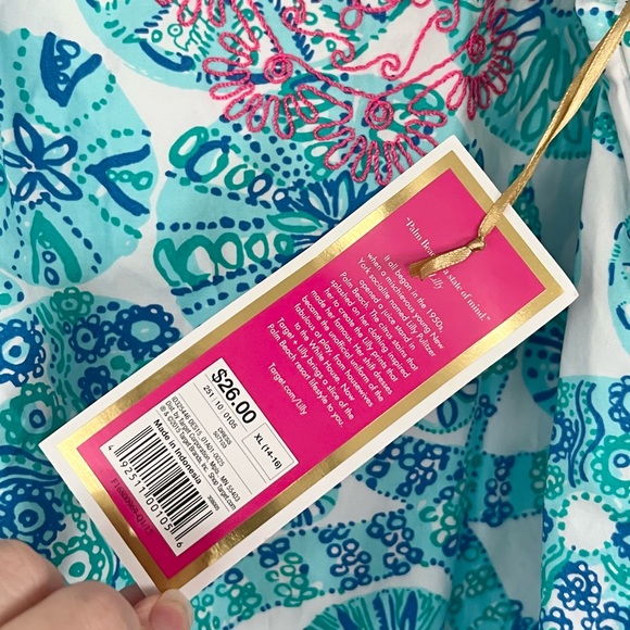 Lily Pulitzer for Target | NWT Girls XL 14-16 Shift Dress - Picture 4 of 6
